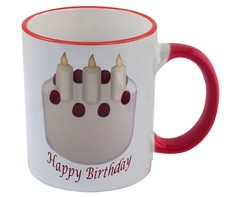 Emoji Happy Birthday - Sublimation Mug - GSR - Emug-HB