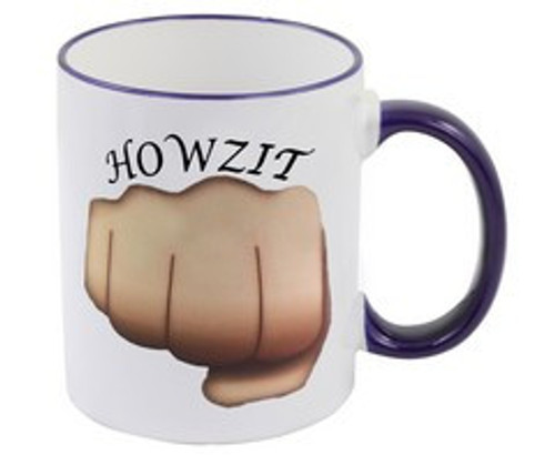 Emoji Howzit - Sublimation Mug - Emug-HZ Emoji Howzit - Sublimation Mug - Emug-HZ