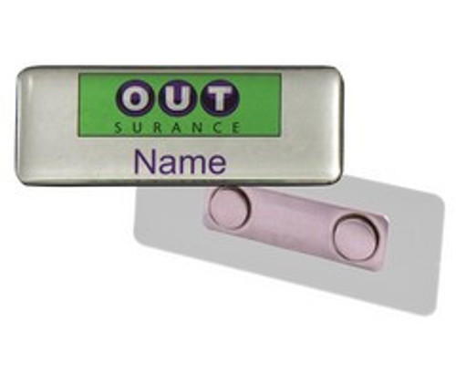 Name Badge Magnet Clip - STD Size (70mm x 30mm) - NAME-M_70x30 Name Badge Magnet Clip - STD Size (70mm x 30mm) - NAME-M_70x30