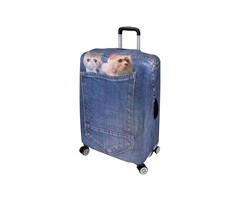 Stretch Luggage Cover - 24 inch (Cats) - GSR - P2394M-Cat