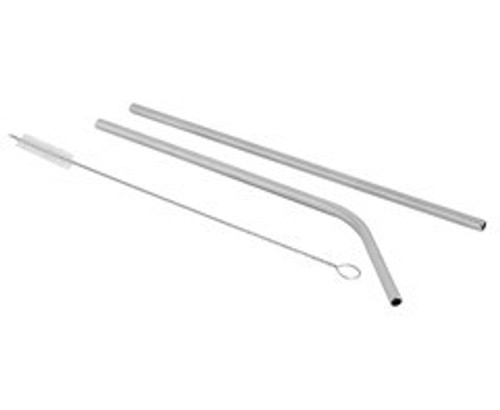 3-Piece SS Straws & Pipe Cleaner - P2452 3-Piece SS Straws & Pipe Cleaner - P2452