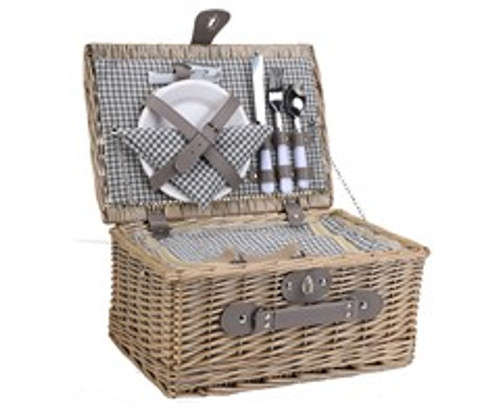 2-Person Wicker Picnic Basket - GSR - P2483