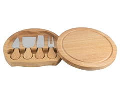 Chateau Cheese Board & Knife Set - GSR - P2485