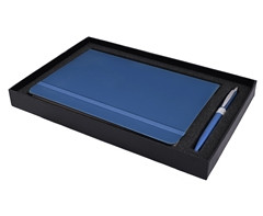 Flexi Notebook & Rivet Pen Set - GSR - ST331SetE