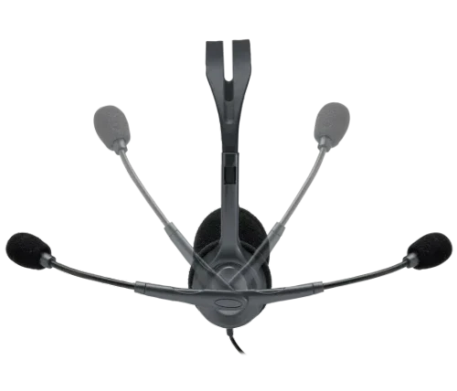 Logitech H110 Stereo Headset, Wired, Office/Call center, 20 - 20000 Hz, 74 g, Headset, Grey