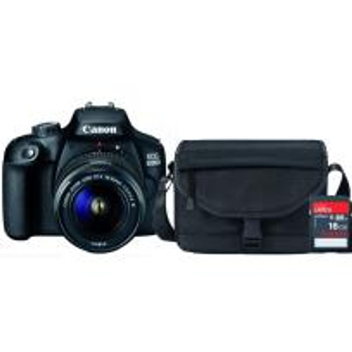 CANON EOS 4000D EF-S 18-55 F/3.5-5.6 III CANON SB 130 BAG 16GB SD CARD - C4000DSTARTERKIT CANON EOS 4000D EF-S 18-55 F/3.5-5.6 III CANON SB 130 BAG 16GB SD CARD - C4000DSTARTERKIT