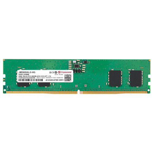 TRANSCEND JET MEMORY 8GB DDR5-5600 LONG DIMM 2RX8 CL46  (1Gx16)x4