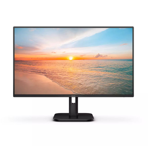 Philips Monitor 23.8in IPS FHD 1920x1080 100Hz 1ms Internal PSU VGA HDMI DVI VESA EyeCare Adaptive Sync 3 Year Warranty - TAR - 24E1N1100D-TAR
