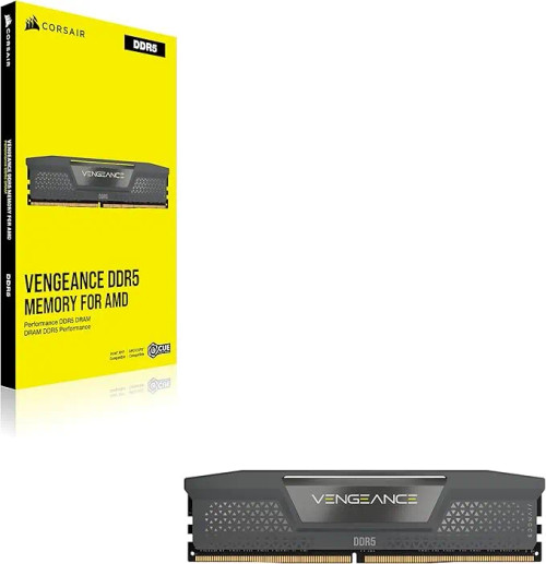CORSAIR VENGEANCE DDR5 16GB (1 x 16GB) DDR5 6000 CL36-44-44-96 1.35V Intel XMP & AMD EXPO - GREY