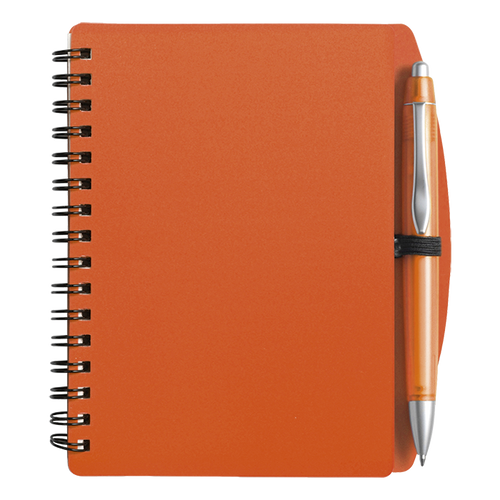 A6 Spiral Notebook and Pen