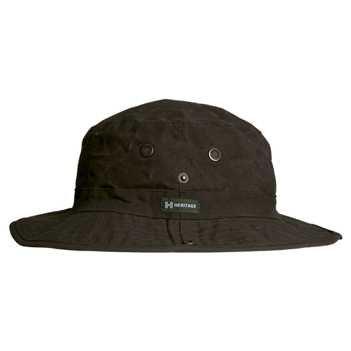 Heritage Washed Oil Skin Outdoor Hat