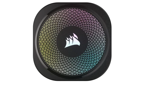 Corsair NAUTILUS 360 RS ARGB, Air cooler, 1700 RPM, 33.2 dB, 94.87 cfm, Black