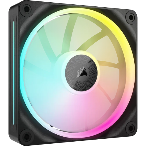 Corsair CO-9051025-WW, Fan, 12 cm, 400 RPM, 2400 RPM, 69.9 cfm, Black