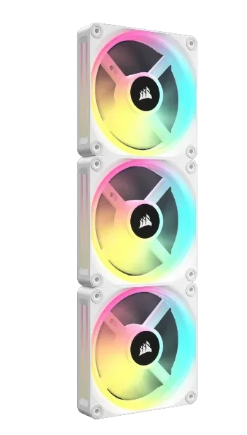 Corsair CO-9051005-WW, Fan, 12 cm, 480 RPM, 2400 RPM, 63.1 cfm, White