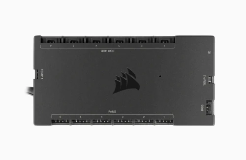 Corsair iCUE Commander Core XT, 6 channels, Black, 4-pin connector