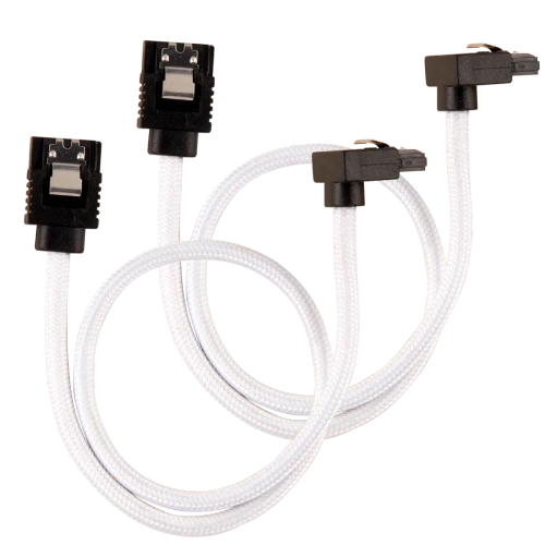 Corsair CC-8900279, 0.3 m, SATA III, Male/Male, Black, White, Straight, Straight