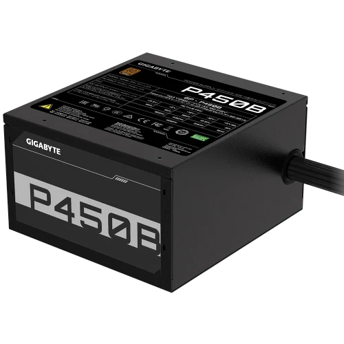 GIGABYTE P450B, 450 W, 100 - 240 V, 50 - 60 Hz, 8 - 4 A, Active, 103 W