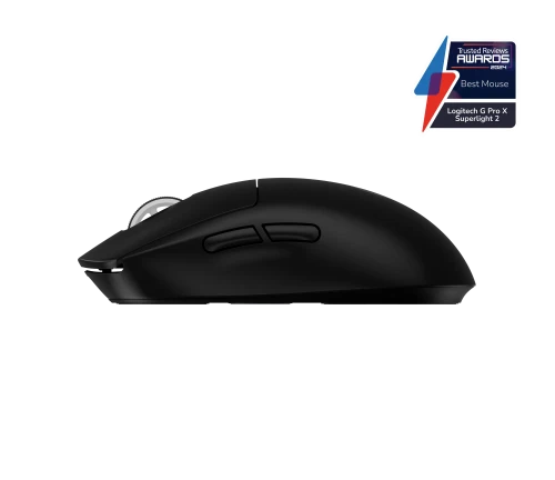 Logitech G 910-006631, Right-hand, Optical, RF Wireless, 32000 DPI, 0.5 ms, Black
