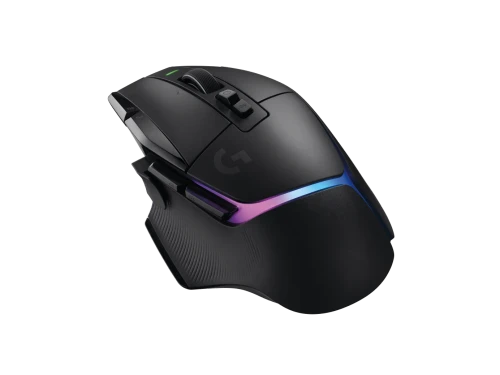 Logitech G G502 X PLUS - LIGHTSPEED Wireless RGB Gaming Mouse, Right-hand, Optical, RF Wireless, 25600 DPI, Black