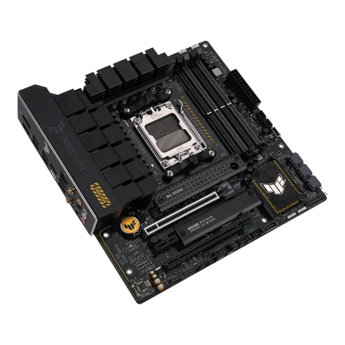 ASUS TUF GAMING B650M-PLUS WIFI, AMD, Socket AM5, DDR5-SDRAM, 128 GB, DIMM, Dual-channel