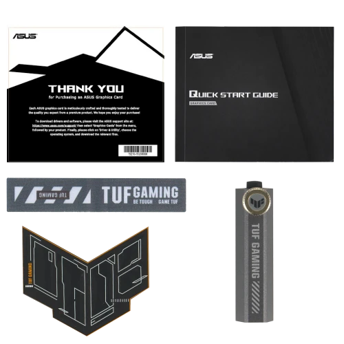 ASUS TUF Gaming TUF-RX9070XT-O16G-GAMING, Radeon RX 9070 XT, 16 GB, GDDR6, 256 bit, 7680 x 4320 pixels, PCI Express 5.0