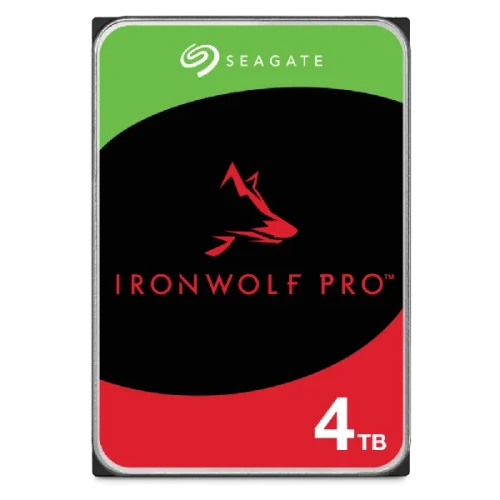 Seagate IronWolf Pro ST4000NT001, 4 TB, 7200 RPM, 256 MB, 3.5"