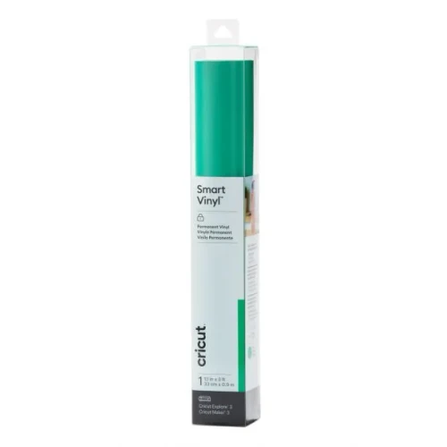 Cricut Smart Vinyl Permanent, Heat transfer vinyl roll, Green, Monochromatic, Glossy, 330 mm, 900 mm