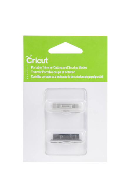 Cricut 2002676, Replacement blades, Black, White, 2 pc(s), Cricut® 12" Portable Trimmer