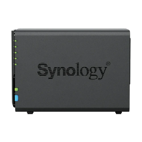 Synology DS225+ 2 Bay Desktop NAS Intel Celeron J4125 4C 2GB soldered DDR4 non-ECC (one open RAM slot; max 6GB RAM)