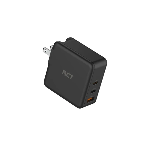 RCT 65W Charging Travel kit - Travel adaptor + (EU+UK+SA) Plug and cable
