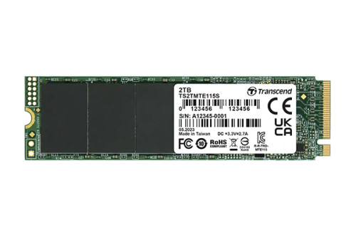 Transcend PCIe SSD 115S, 1 TB, M.2, 3200 MB/s
