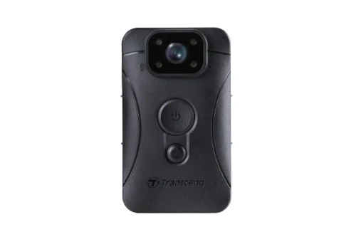 TRANSCEND DRIVEPRO BODY 10 BODY CAMERA WITH 64GB MICROSD CARDS.