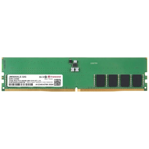 TRANSCEND JET MEMORY 32GB DDR5-5600 Unbuffered Long-DIMM 2RX