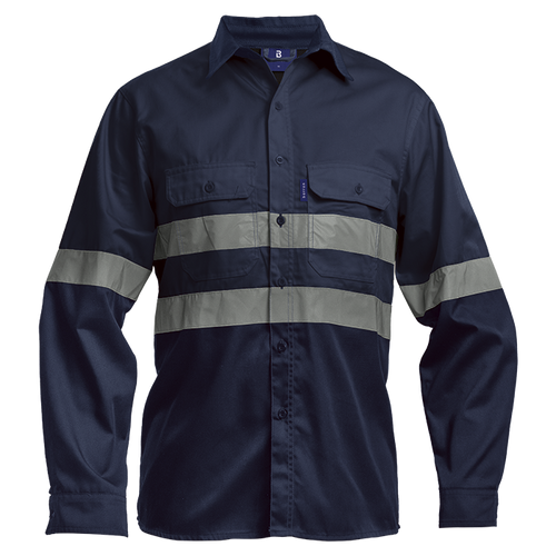 Barron Underground Long Sleeve Safety Shirt