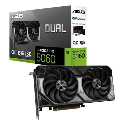 ASUS Graphics Card/NVIDIA/PCIe5.0/8GB GDDR7/OC . OC mode:2565MHz. Default mode:2535MHz/1xHDMI/3xDP/Res:7680x4320/550W