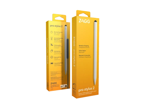 ZAGG Pro Stylus 2, Tablet, Apple, White, iPad Pro 11 & iPad Pro 12.9, Capacitive, Built-in