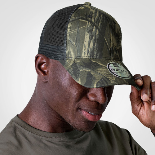 Trucker Camo Cap-CAP