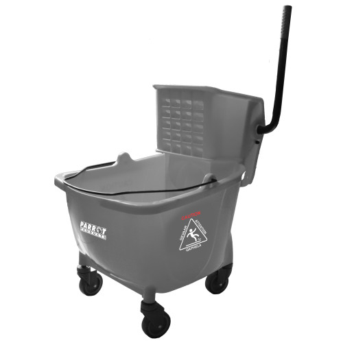 Janitorial Mop wringer trolley 34L - JA0709
