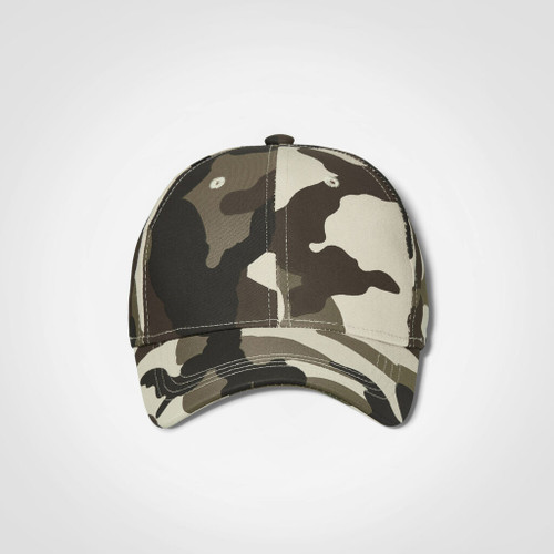 Basic 6 Panel Camo Cap-CAP Basic 6 Panel Camo Cap-CAP