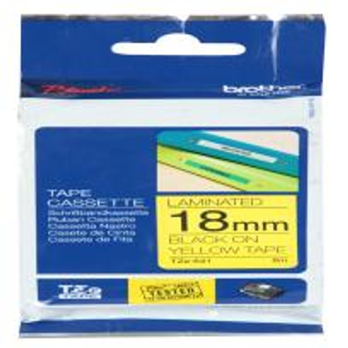 BROTHER LAMINATED TAPE (8M X 12MM) BLACK ON CLEAR - MTZ131-KOL BROTHER LAMINATED TAPE (8M X 12MM) BLACK ON CLEAR - MTZ131-KOL
