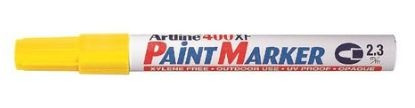 ARTLINE EK400 Paint Marker - Medium (Yellow) (Box of 12)-MA520871BX