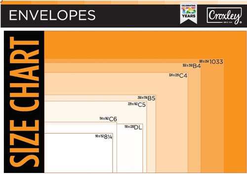 CROXLEY JD90GMW 8 1/4 Brown Gummed Unbanded Window (Box of 500)-ENB90GMW