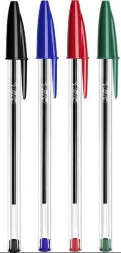 BIC Crystal Medium (Black) (Box of 60)-BI018512