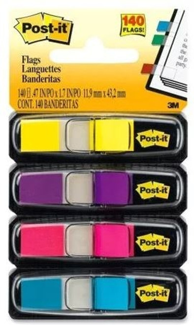 3M 683-4 AB - Post-It Flag (Bright Colours) (24 Flags per Pack)-3M83097 3M 683-4 AB - Post-It Flag (Bright Colours) (24 Flags per Pack)-3M83097
