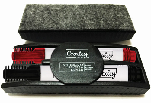 CROXLEY Whiteboard Marker + Eraser-MAR8500