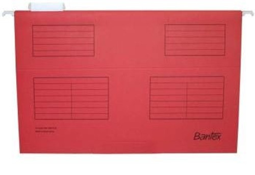 BANTEX Suspension F/C (Red) (Box of 25 + 25 Tabs)-B3470-09 BANTEX Suspension F/C (Red) (Box of 25 + 25 Tabs)-B3470-09