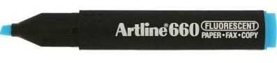 ARTLINE Highlighter EK660 (Blue) (Box of 12)-MA520056BX