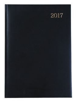 Diary  - A4 Padded Week-To-View (Navy)-SAD432012-H5