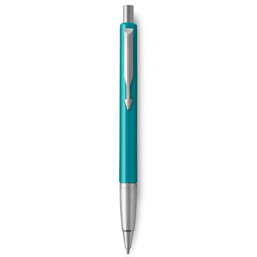 PARKER Vector Ballpoint Pen - Turquiose Chrome Trim - NS2025679GB PARKER Vector Ballpoint Pen - Turquiose Chrome Trim - NS2025679GB