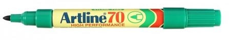 ARTLINE EK70 Permanent Bullet Marker (Green) (Box of 12)-MA520625